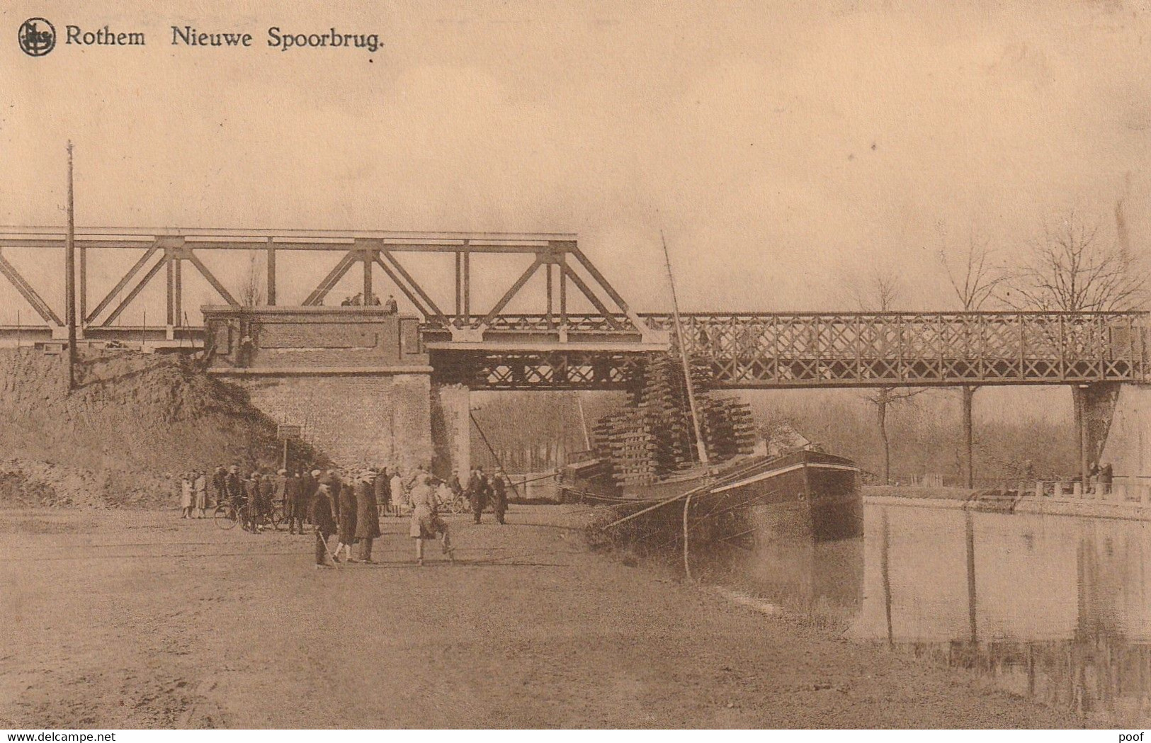 Rothem / Rotem : Nieuwe Spoorbrug --- 1931 - Dilsen-Stokkem