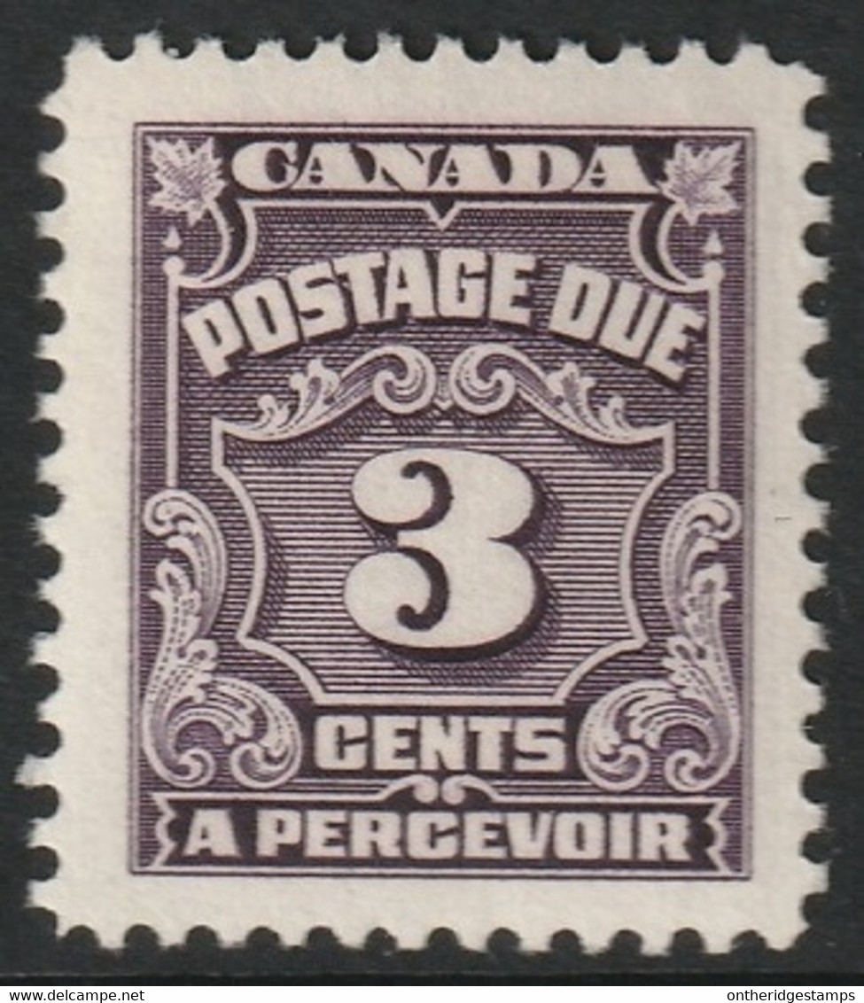 Canada 1965 Sc J16B Mi P17 Yt Taxe 16 Postage Due MNH** - Portomarken