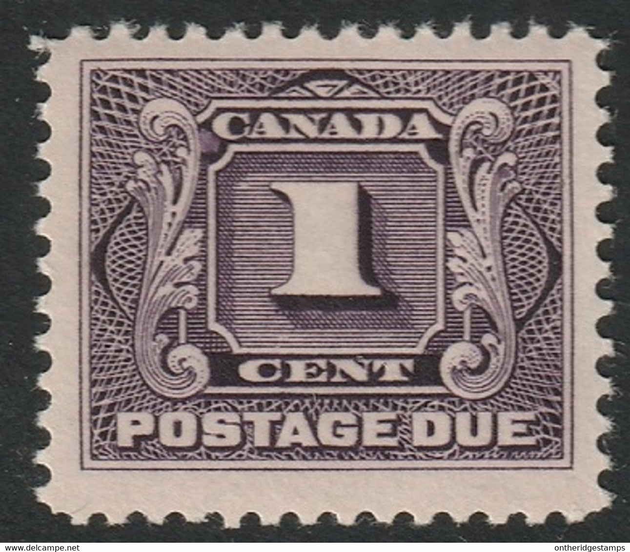 Canada 1928 Sc J1c Mi P1 Yt Taxe 1 Postage Due MNH** - Postage Due