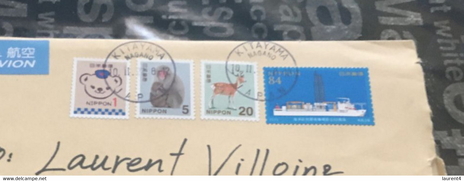 (2 G 39) Japan Cover Posted To Australia (during COVID-19 Crisis) Multiple Stamps - Brieven En Documenten