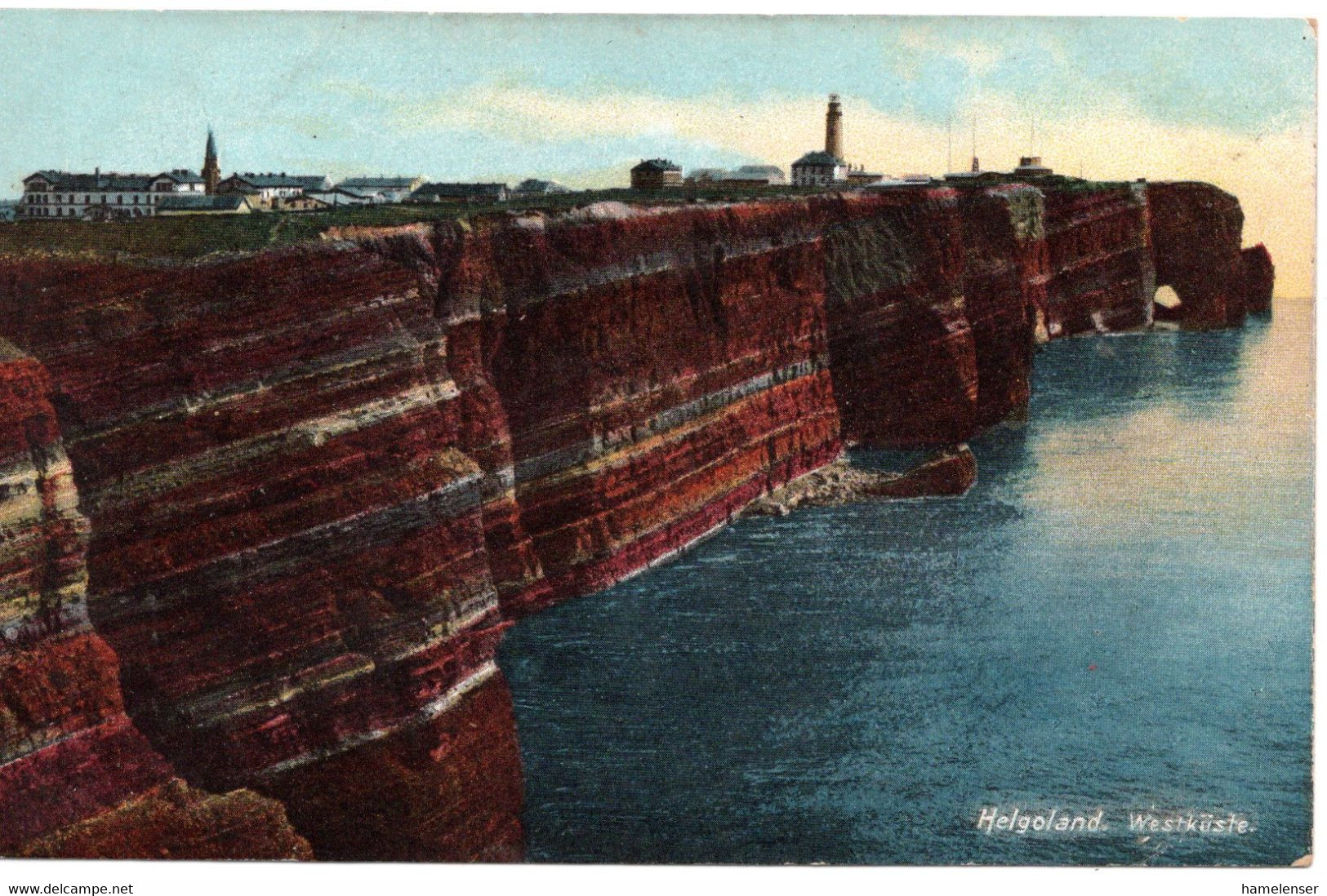 57010 - Deutschland - Ca. 1910 - Helgoland Color-Ansichtskarte, Ungebraucht - Helgoland