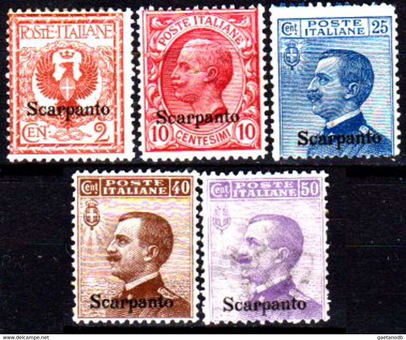 Italia-G 1141 - Colonie Italiane - Egeo: Scarpanto 1912 (++) MNH - Qualità A Vostro Giudizio. - Aegean (Scarpanto)