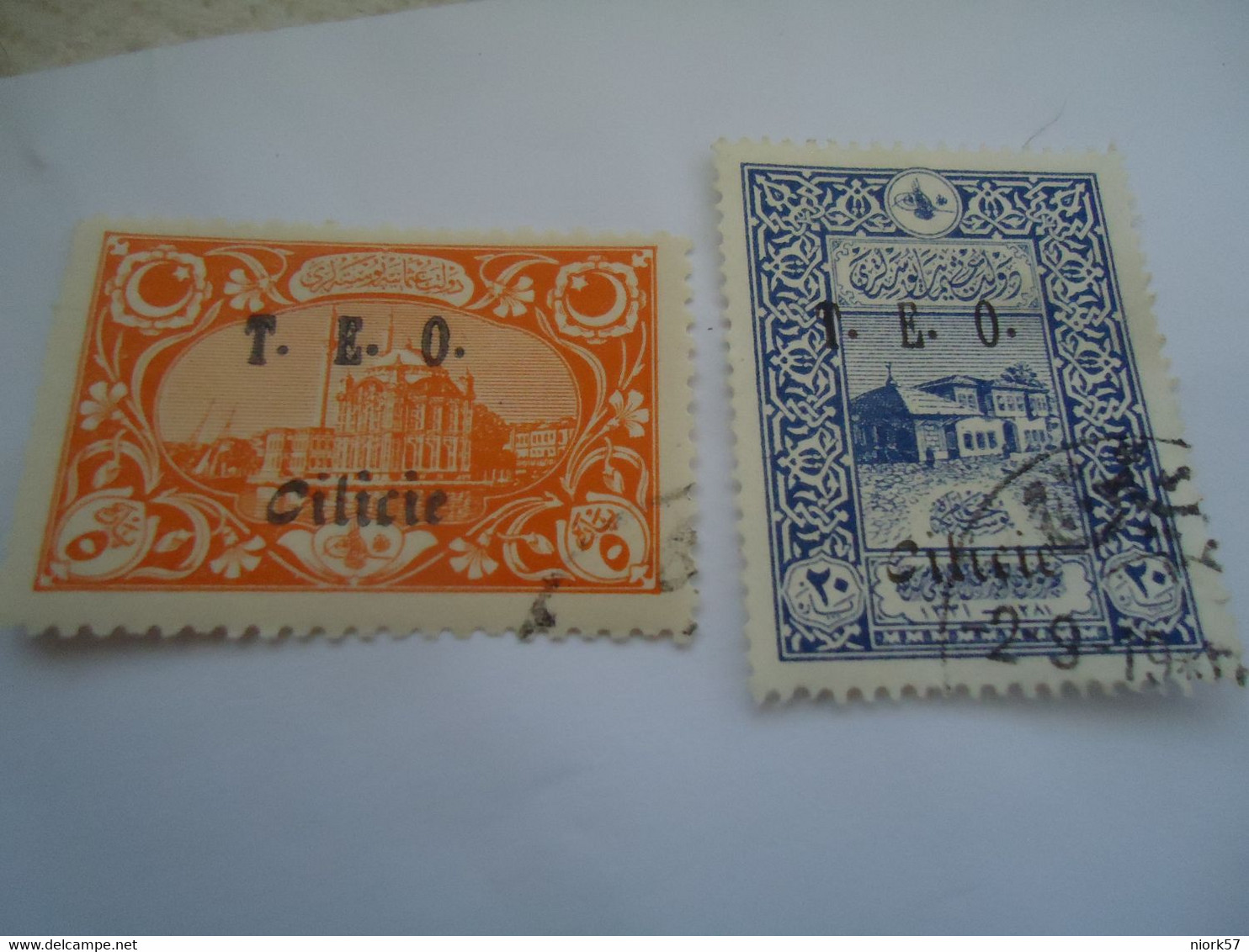 CILICIA FRANCE  OVERPRINT  T.E.O - Other & Unclassified