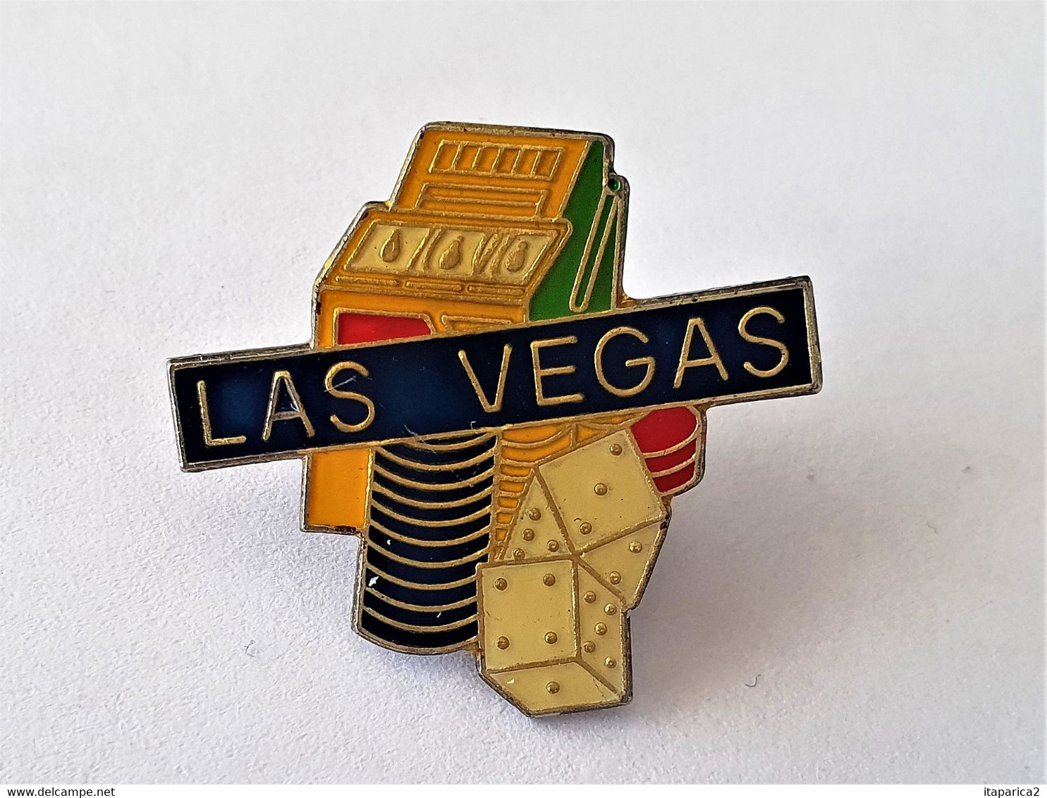 PINS JEUX USA LAS VEGAS MACHINE A SOUS   / 33NAT - Jeux