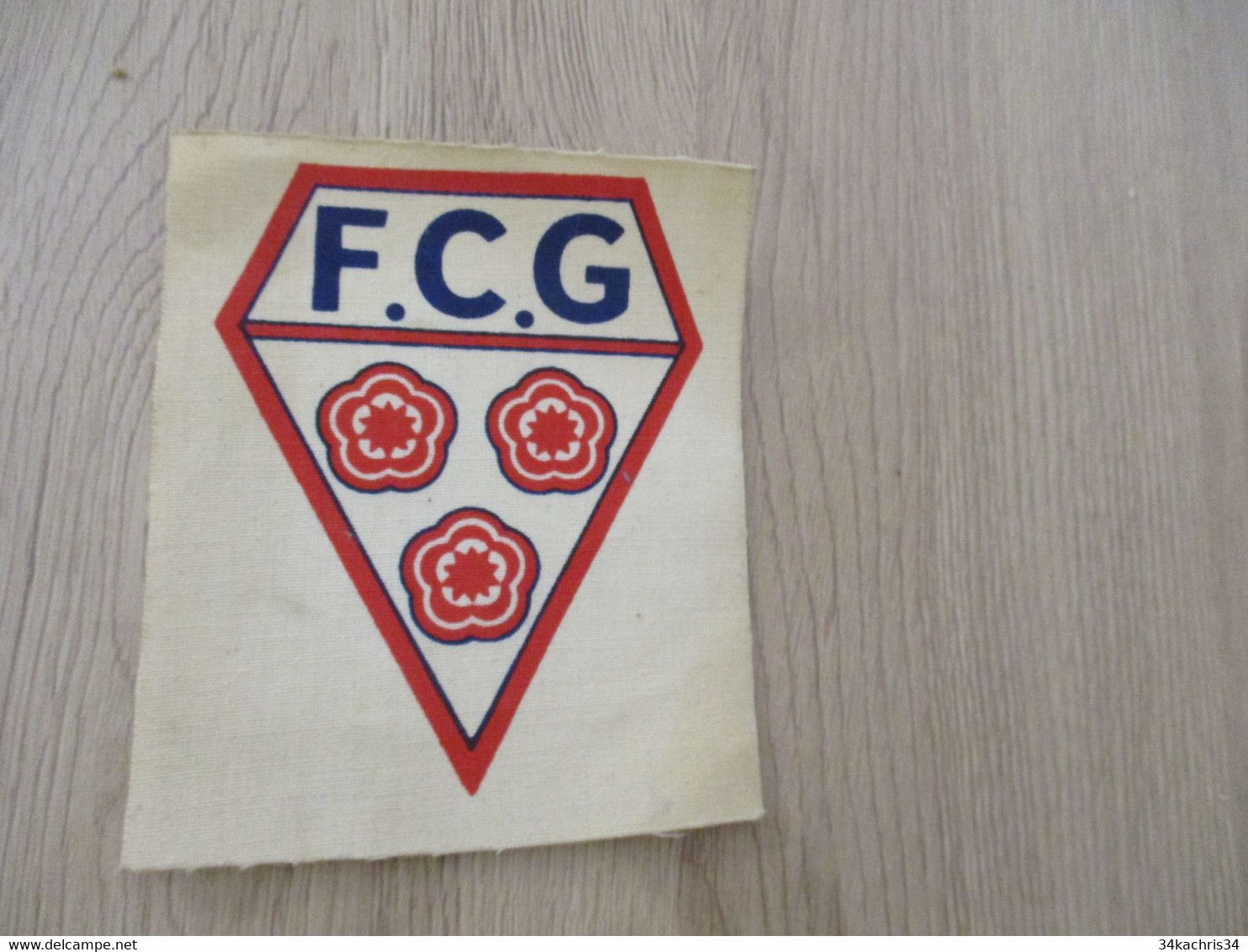 DOM écusson Tissu Football ?? F.C.G OFootball Club Genova ? Italie Italia - Apparel, Souvenirs & Other