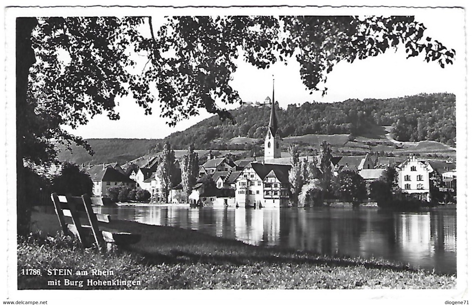 Stein Am Rhein Mit Burg Hohenklingen - Stein Am Rhein