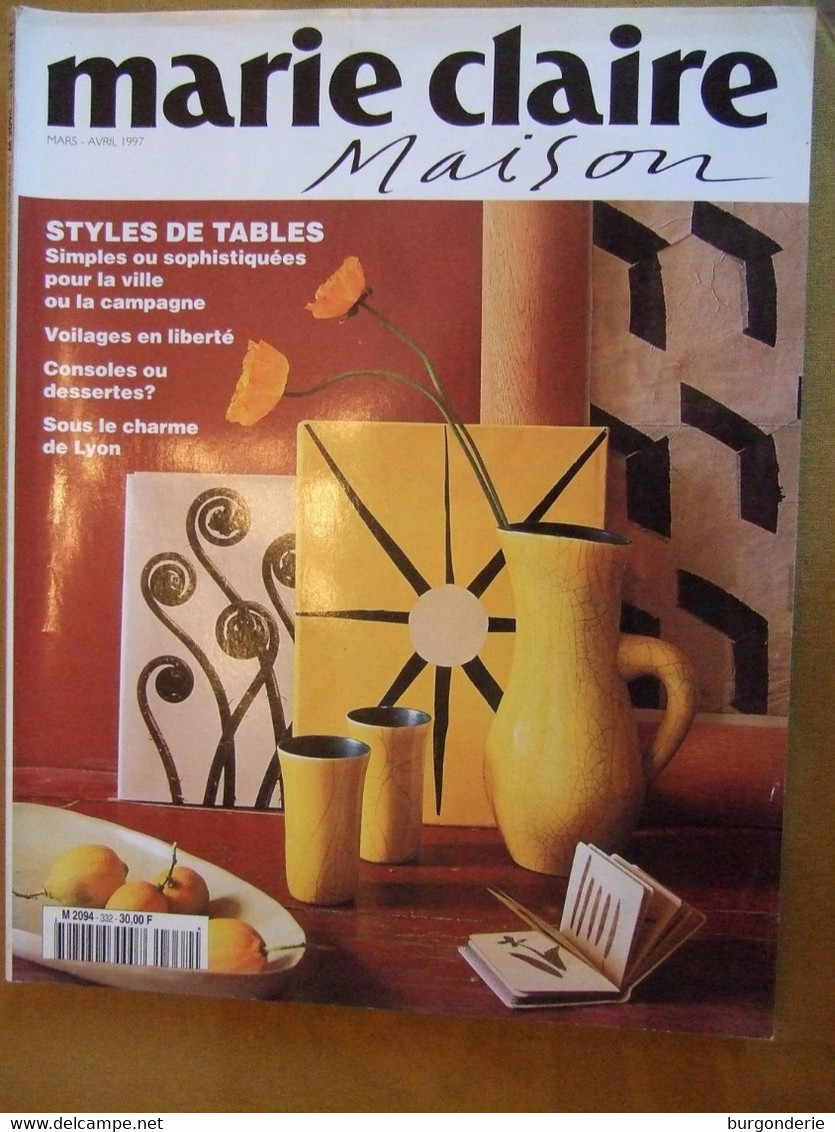 MARIE CLAIRE MAISON / MARS AVRIL 1997 - Casa & Decorazione