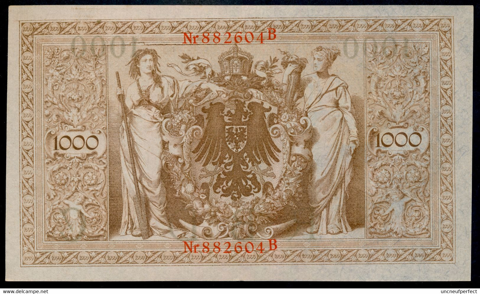 P44a Ro 45a DEU-40a  6 Chifres N°882604 B  *** UNC NEUF *** Lettre C  1000 Mark 1910 - 1.000 Mark