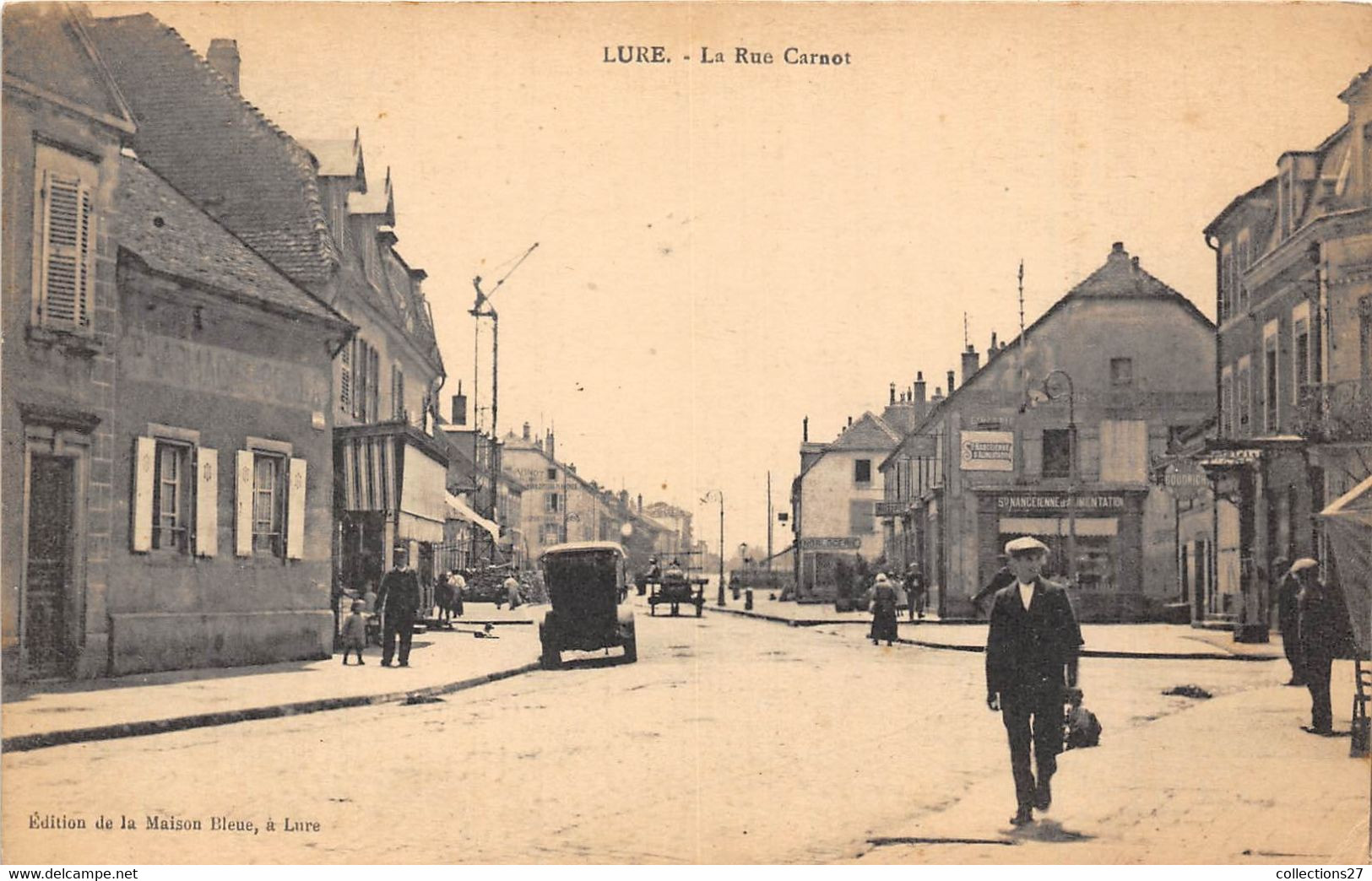 70-LURE- LA RUE CARNOT - Lure