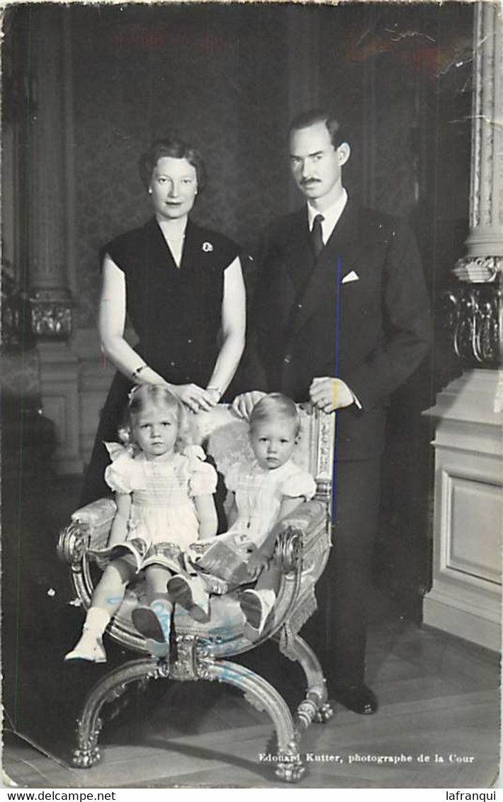 Pays Div-ref AA198- Luxembourg - Luxemburg - Famille Royale - Grand Ducale -edouard Kutter - Photographe  De La Cour - - Famiglia Reale