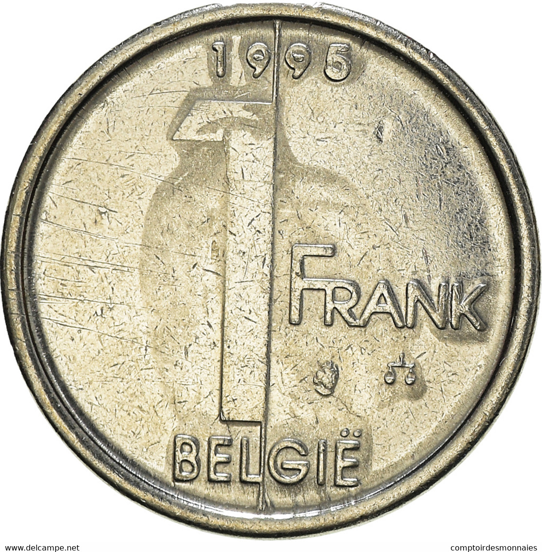 Monnaie, Belgique, Franc, 1995 - 1 Frank