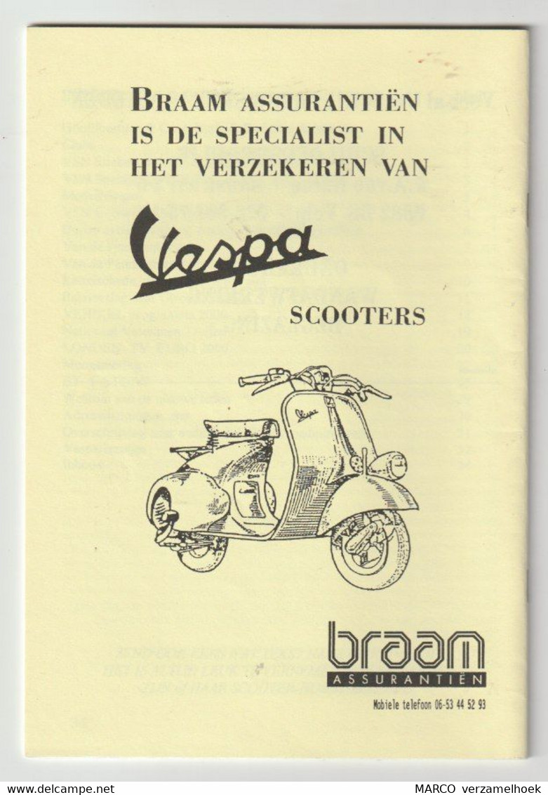 VESPA Scooterclub Nederland (NL) 2-2000 - Auto/moto