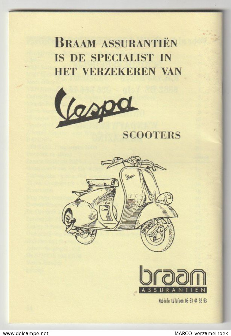 VESPA Scooterclub Nederland (NL) 3-2000 - Auto/Motorrad