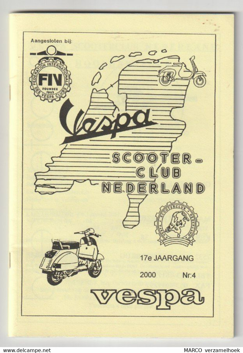 VESPA Scooterclub Nederland (NL) 4-2000 - Auto/moto