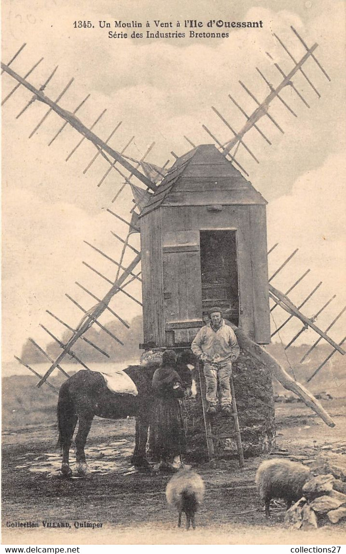 29-OUESSANT- ILE DE OUESSANT- UN MOULIN A VENT - Ouessant