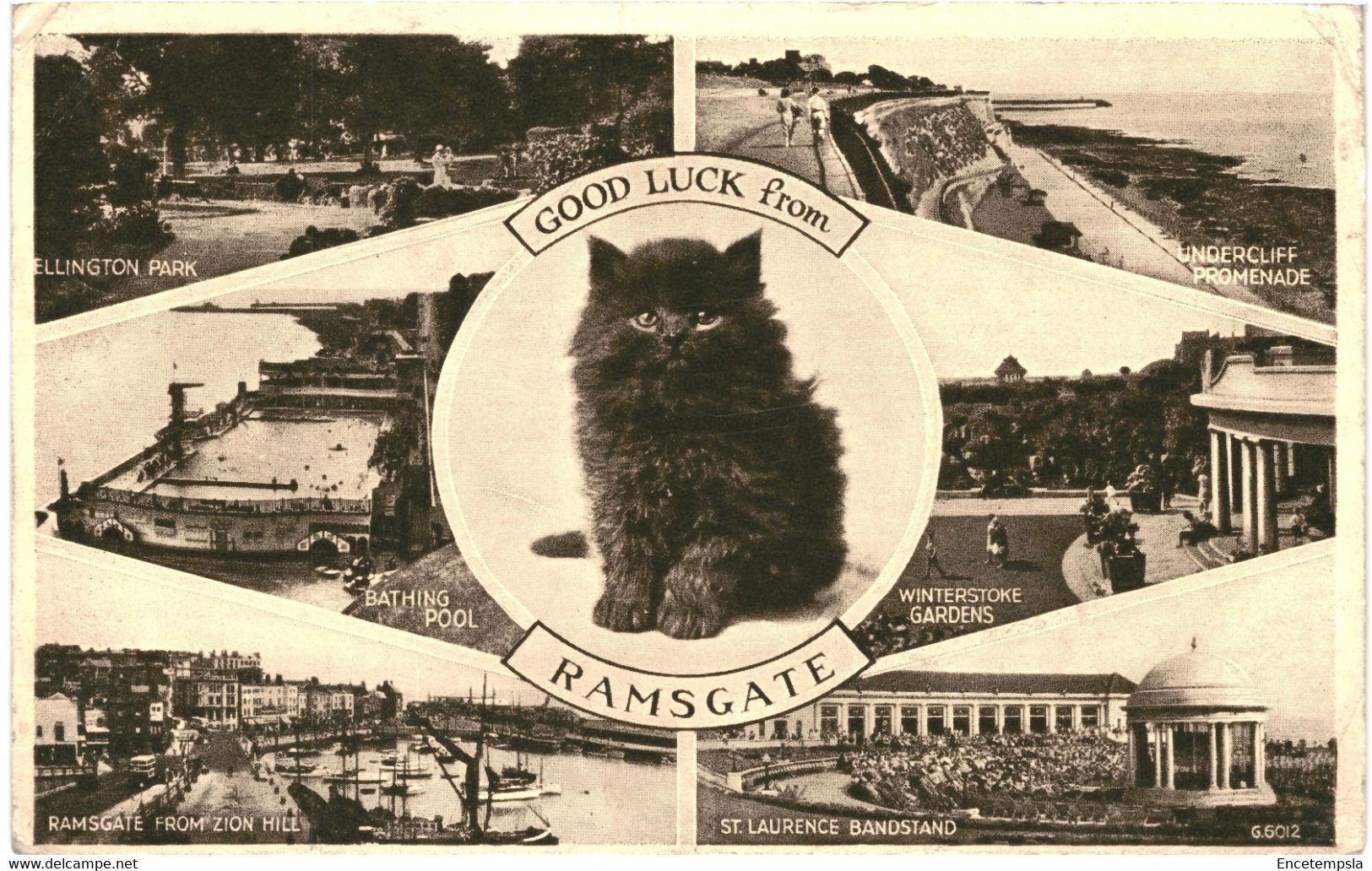 CPA Carte Postale  Royaume Uni Ramsgate Good Luck From Ramsgate Multi Vues  VM45793 - Ramsgate