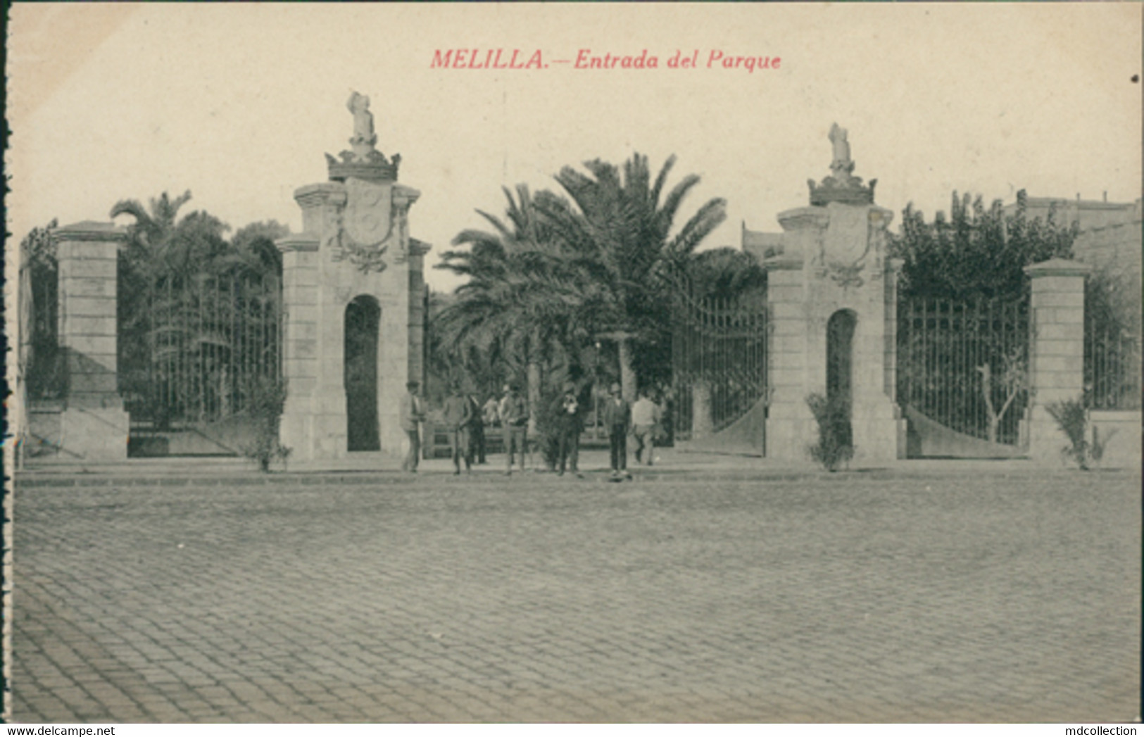ES MELILLA / Entrada Del Parque / CARTE ANIME - Melilla