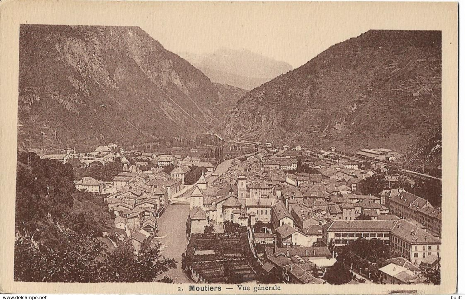 MOUTIERS - Vue Générale Aérienne - Moutiers