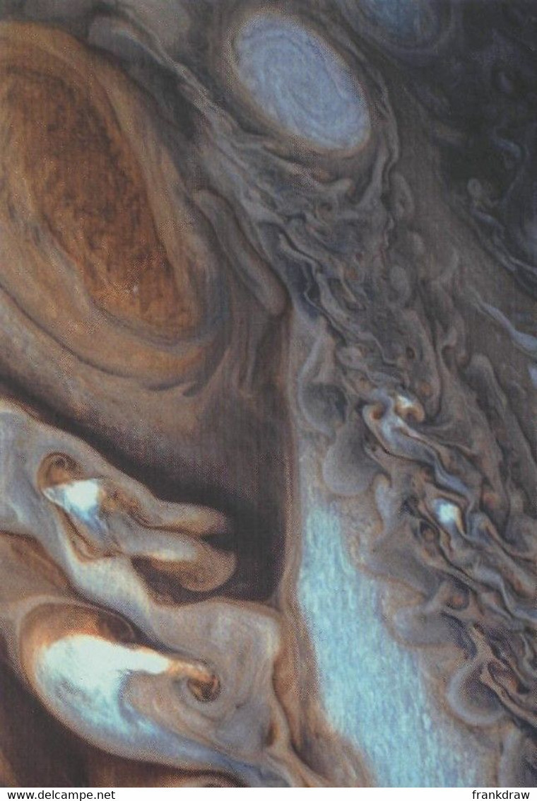 Postcard - Archives Of Nasa - The Swirls Of Jupiter, Taken From Voyager 1 In 1979 - New#631124095 - Astronomie