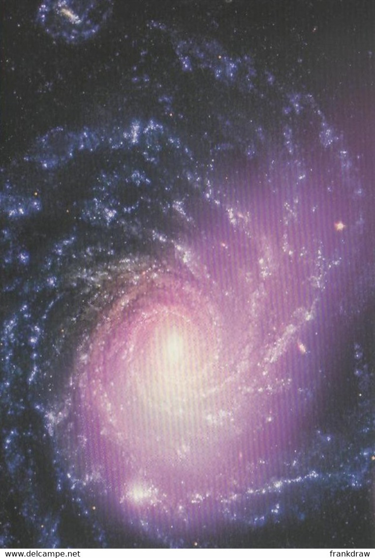 Postcard - Archives Of Nasa - Galactic Collision Between Ngc 1232 And A Dwarf Galaxy - New - Astronomie