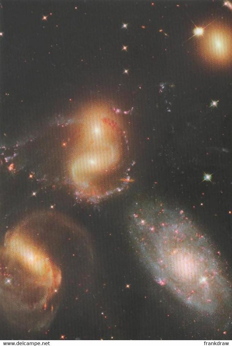 Postcard - Archives Of Nasa - Stephan's Quintet, 300 Million Miles From Earth - New - Astronomie