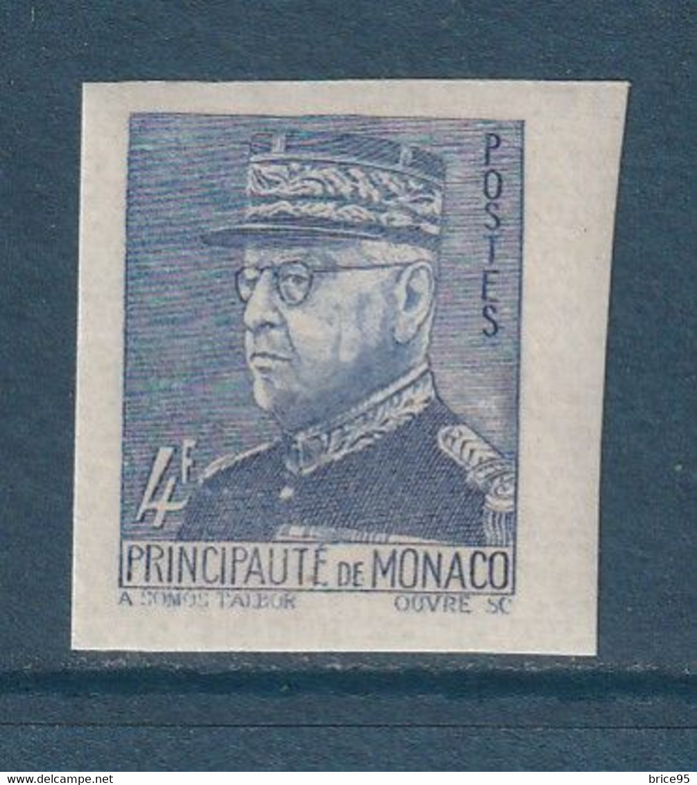 ⭐ Monaco - YT N° 233 ** - Non Dentelé - Neuf Sans Charnière - 1941 à 1942 ⭐ - Ungebraucht