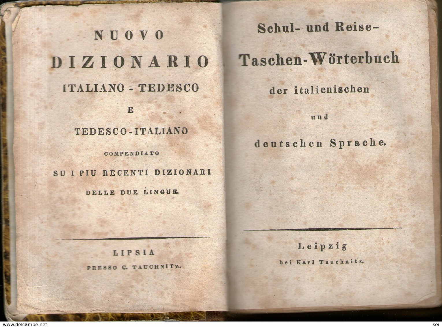 B 4549 - Libro, Dizionario Tedesco - Lexika