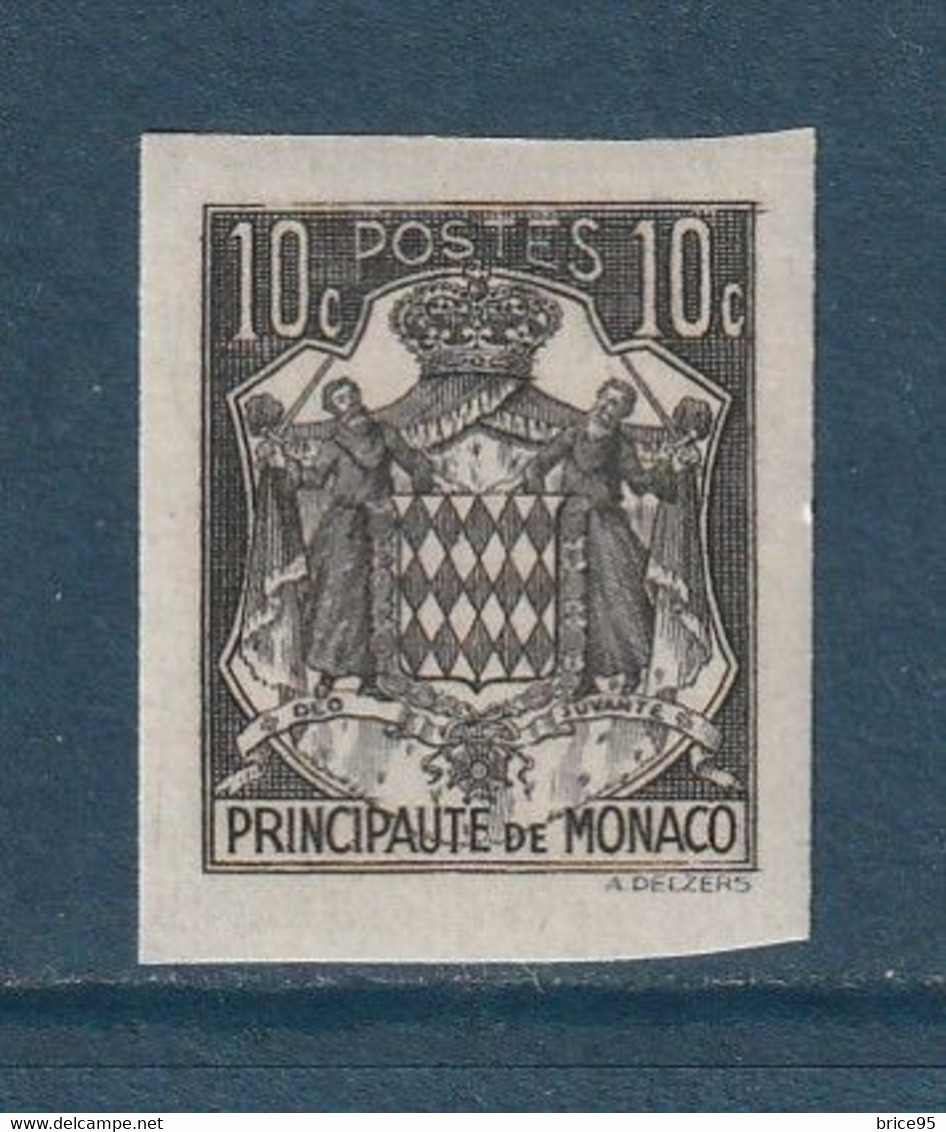 ⭐ Monaco - YT N° 249 ** - Non Dentelé - Neuf Sans Charnière - 1943 ⭐ - Neufs