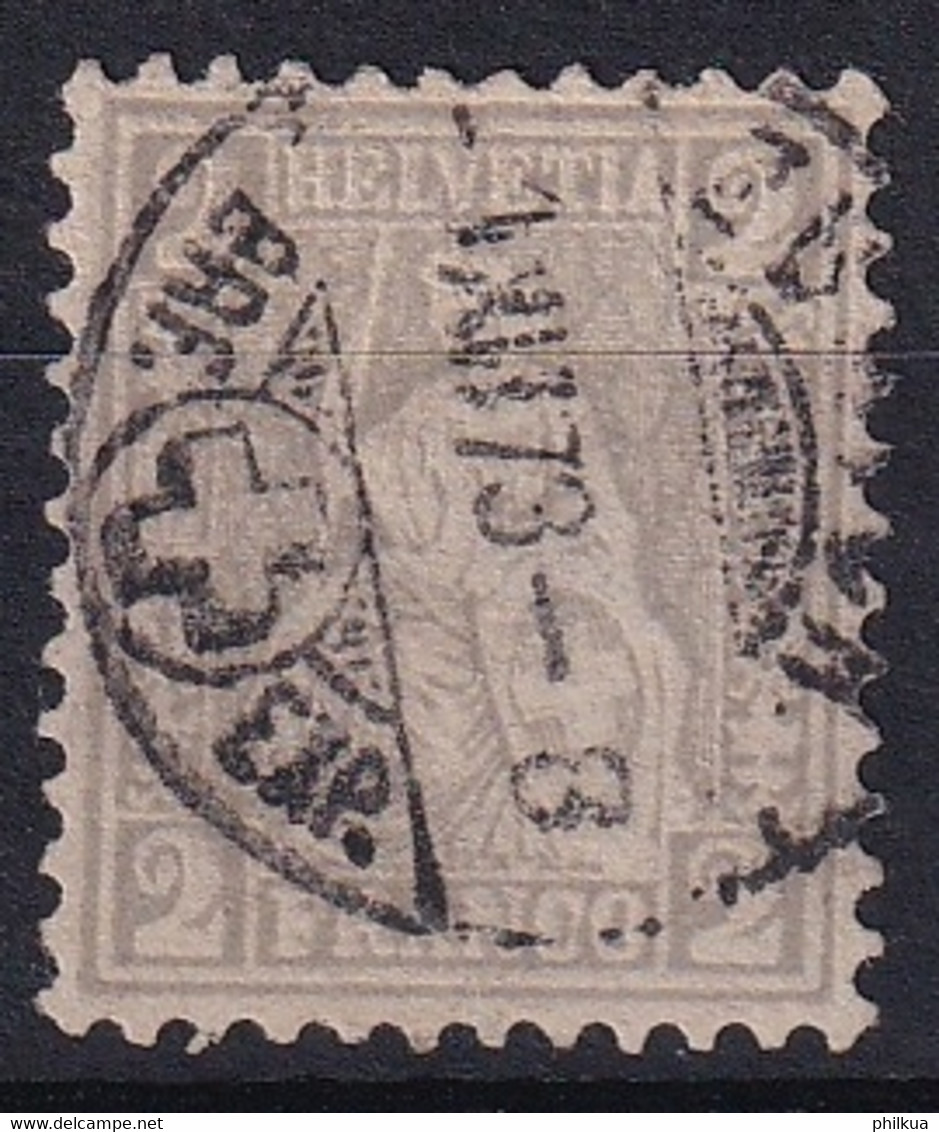 Zumstein 28  / Mi. 20 Sitzende Helvetia Sauber Gestempelt - Used Stamps
