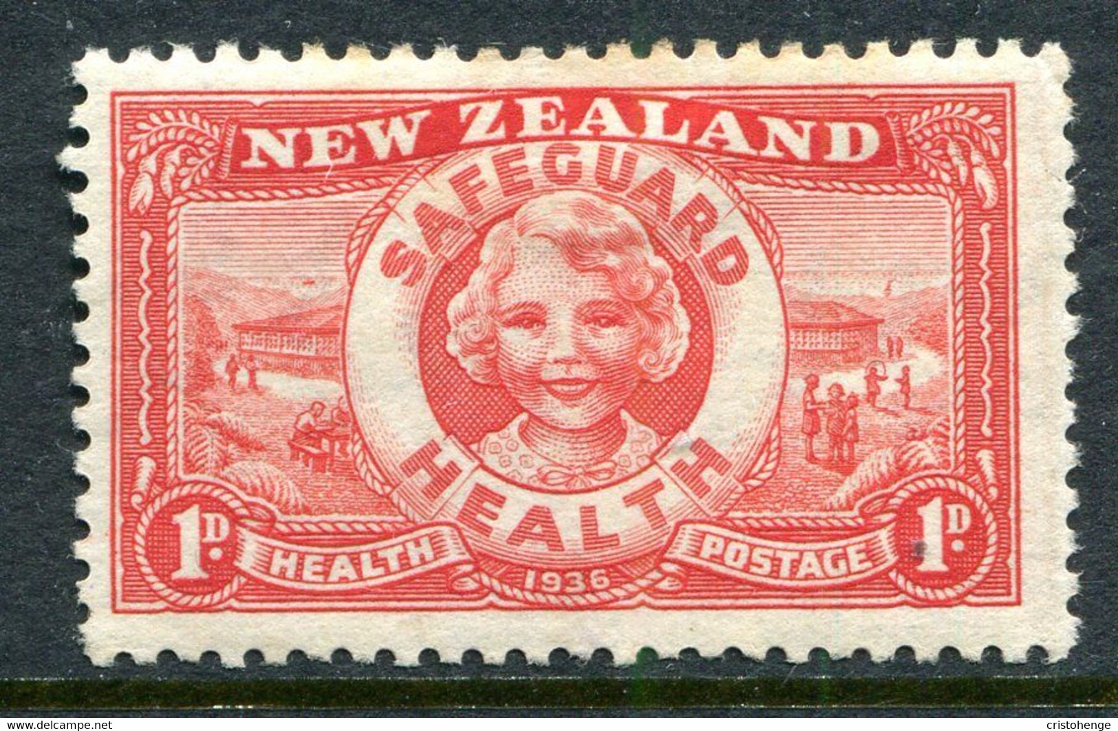 New Zealand 1936 Health - Lifebuoy HM (SG 598) - Ungebraucht