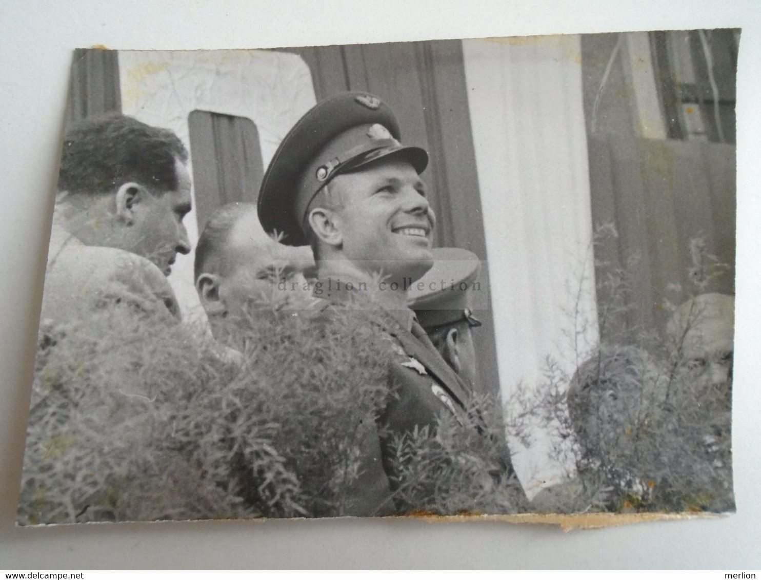 BA162.19  Old Photo -    Yury Gagarin Cosmonaut In Hungary  August  1961  - Szilvásy Photo  Yuri Gagarin - Aviation