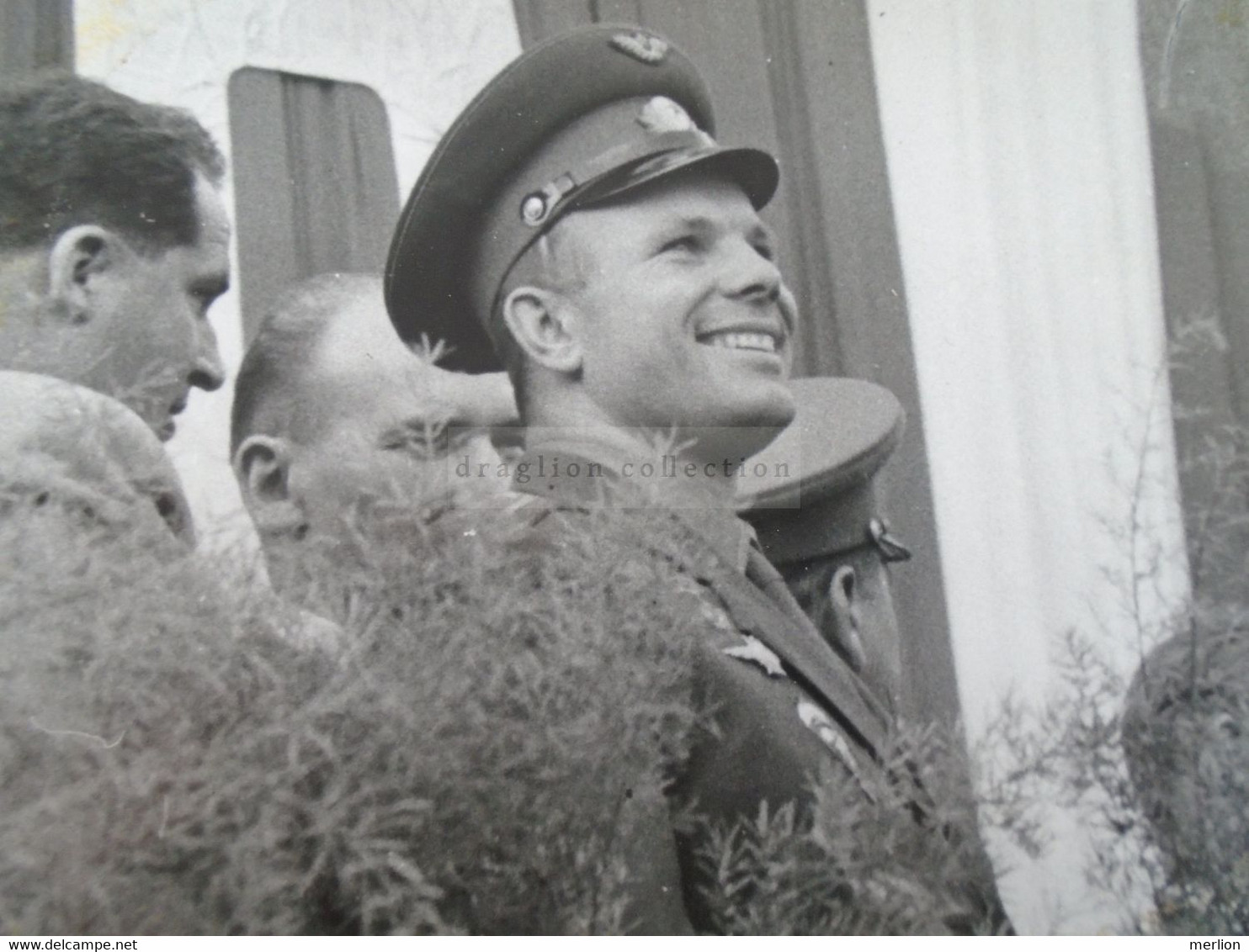 BA162.19  Old Photo -    Yury Gagarin Cosmonaut In Hungary  August  1961  - Szilvásy Photo  Yuri Gagarin - Aviation