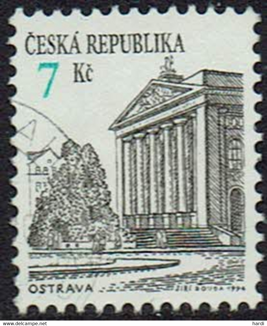 Tschechische Republik 1994, MiNr 60, Gestempelt - Gebraucht
