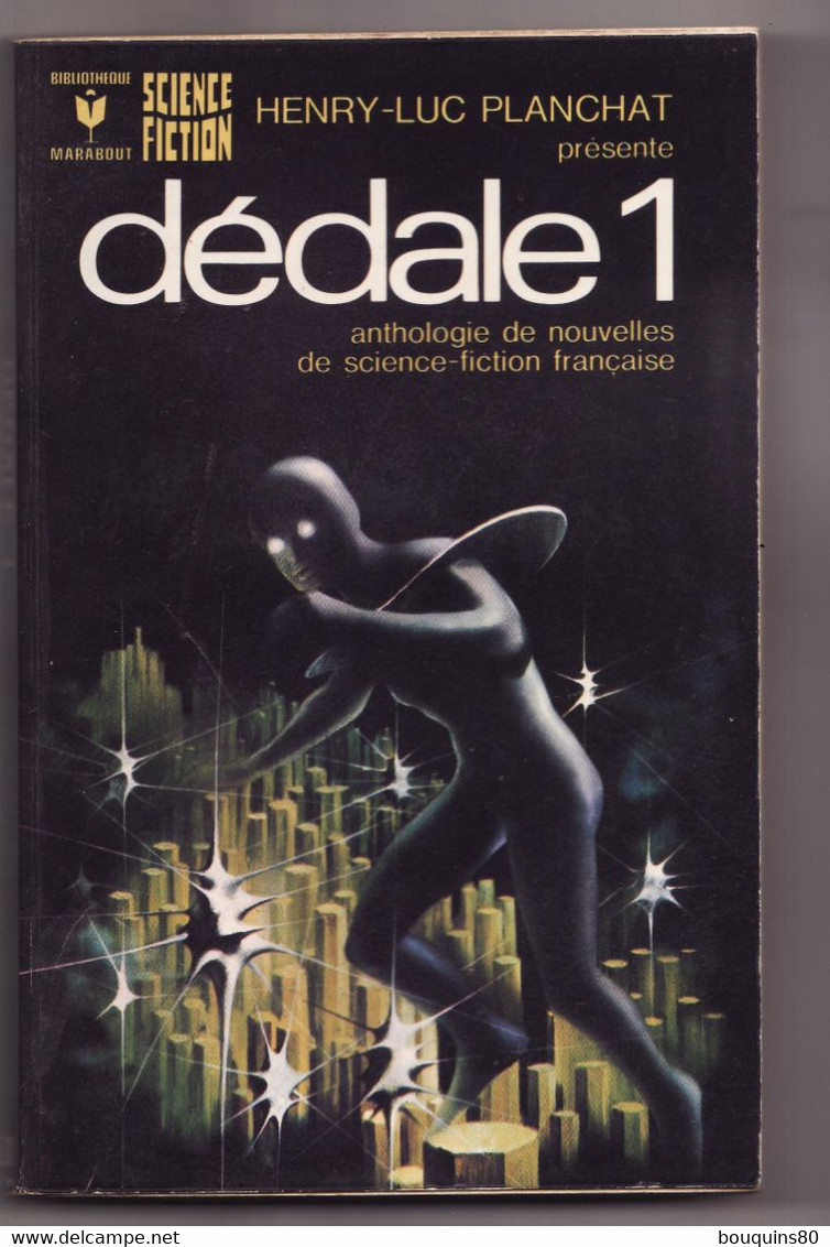 DEDALE 1 De HENRY-LUC PLANCHAT 1975 Bibliothéque Marabout Science Fiction N°521 - Marabout SF