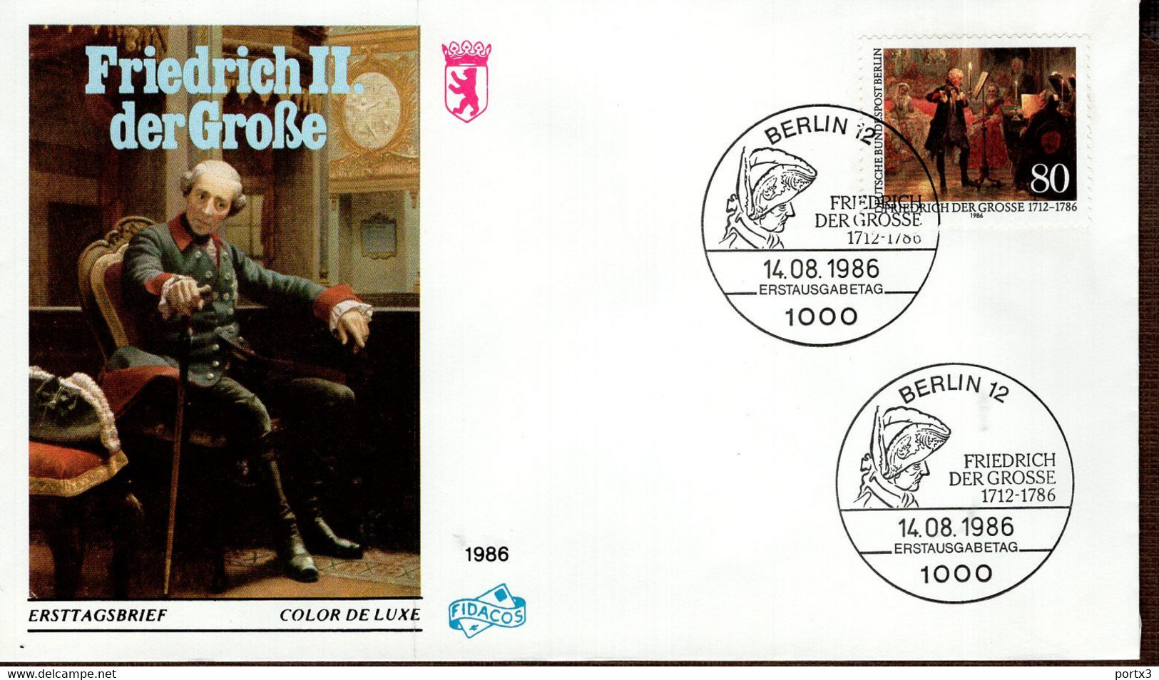 Berlin FDC Aus 1986 Ex 11 Items  Gestempelt / Used / Oblitéré (Berl 040) - 1981-1990