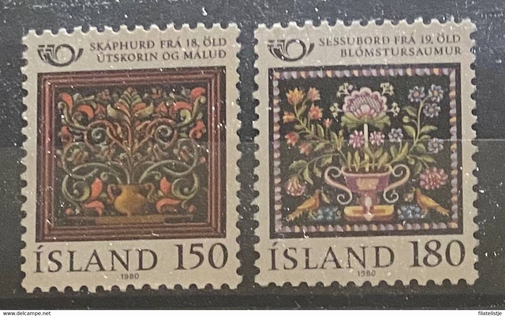 IJsland Zegel Nrs 556 - 557 MNH *** - Ungebraucht