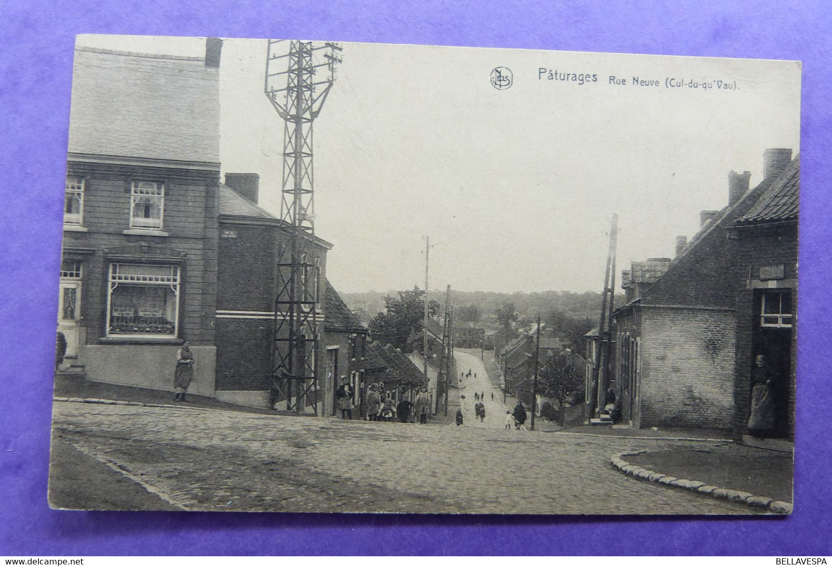 Paturages Rue Neuve 1924 - Colfontaine