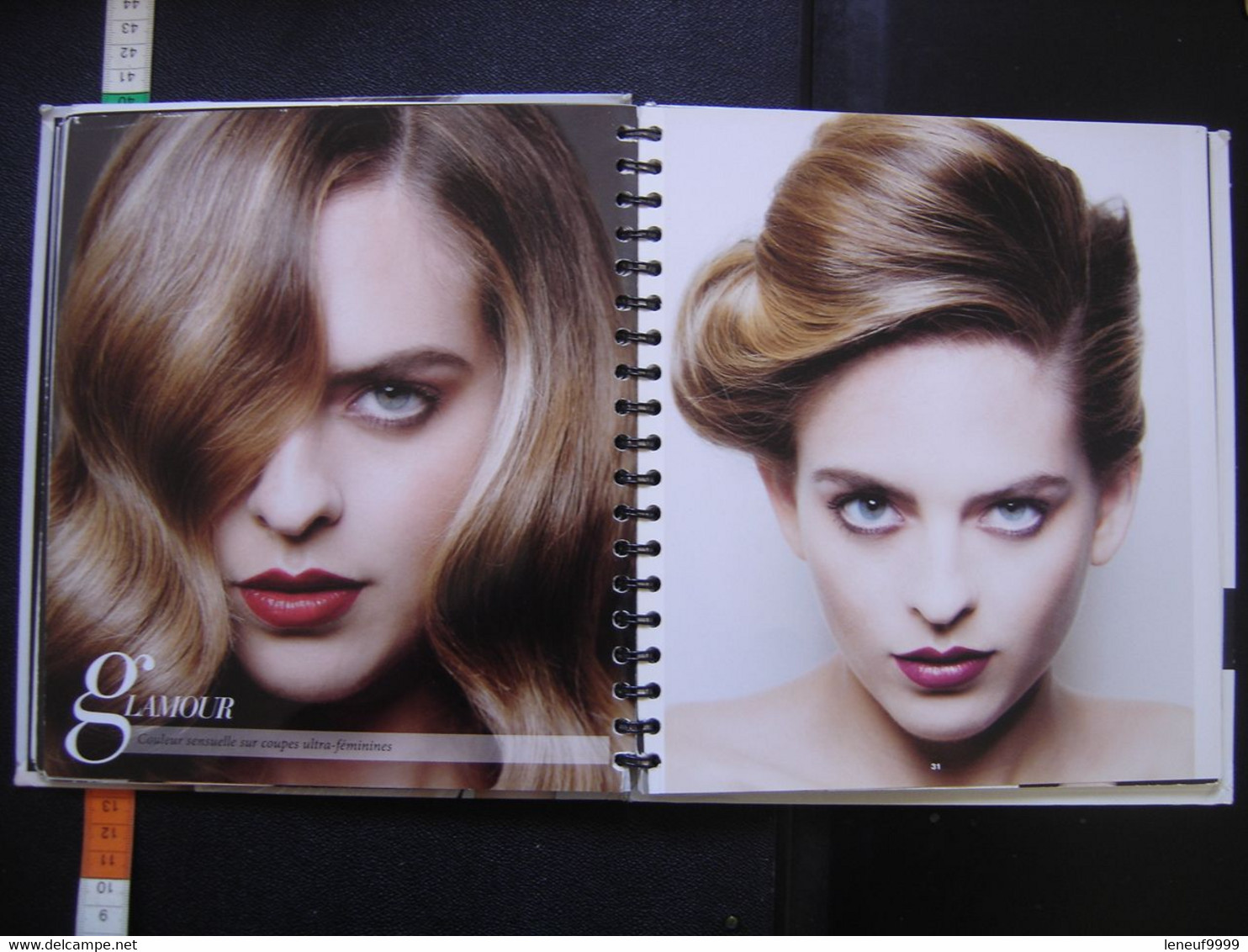 Catalogue Livre Book COIFFURE Hair L'OREAL Ma couleur et moi Cheveux Coiffeurs