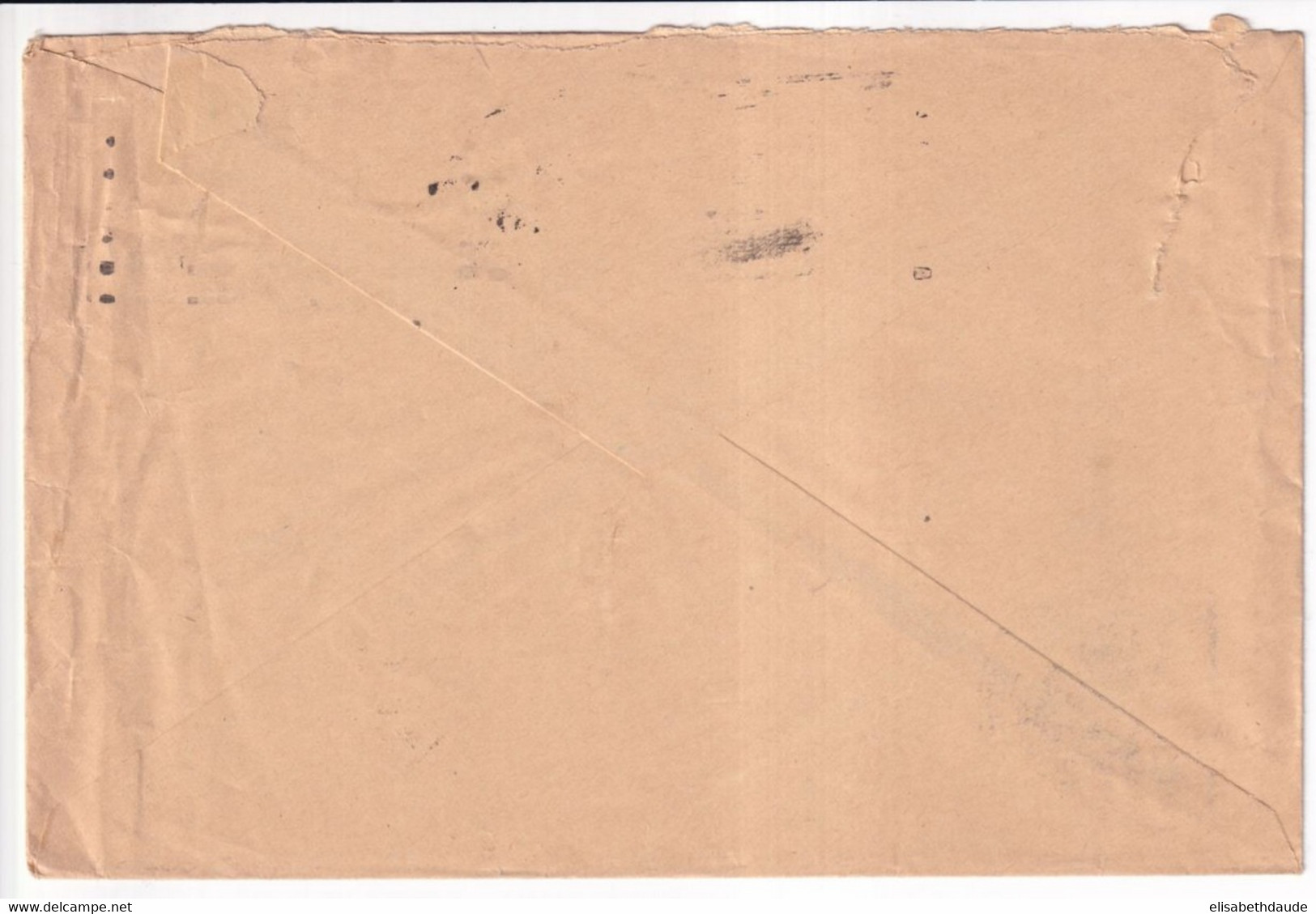 1937 - ENVELOPPE FM Avec CACHET Du COLONEL SALVAN COMMANDANT LE 65° RI à NANTES (LOIRE INFERIEURE) => GUERANDE - Military Postmarks From 1900 (out Of Wars Periods)