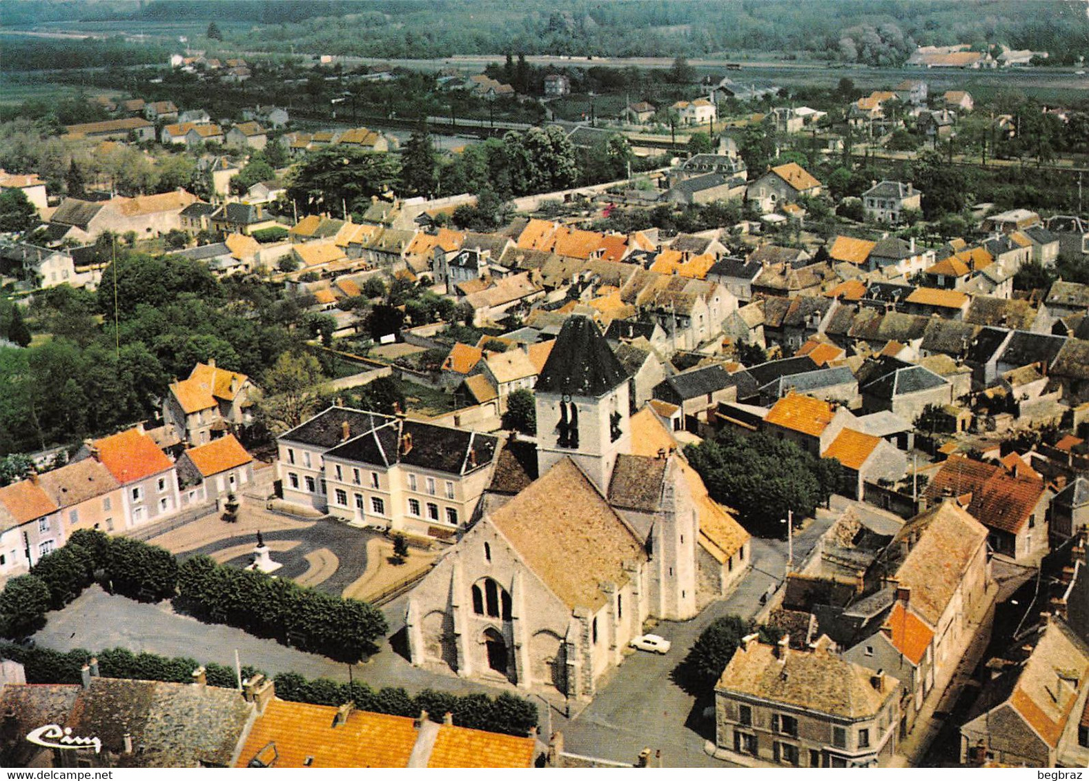 ETRECHY    VUE AERIENNE - Etrechy