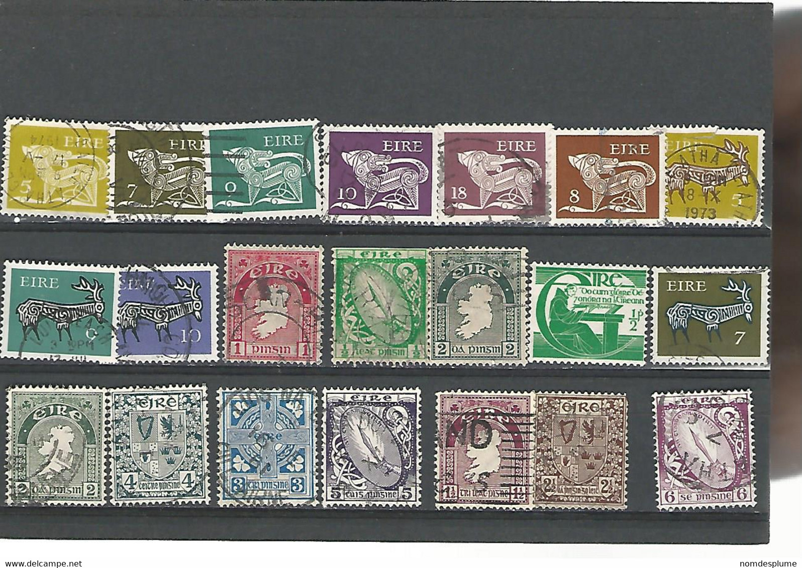 55362 ) Collection Ireland Eire Postmark - Collections, Lots & Series