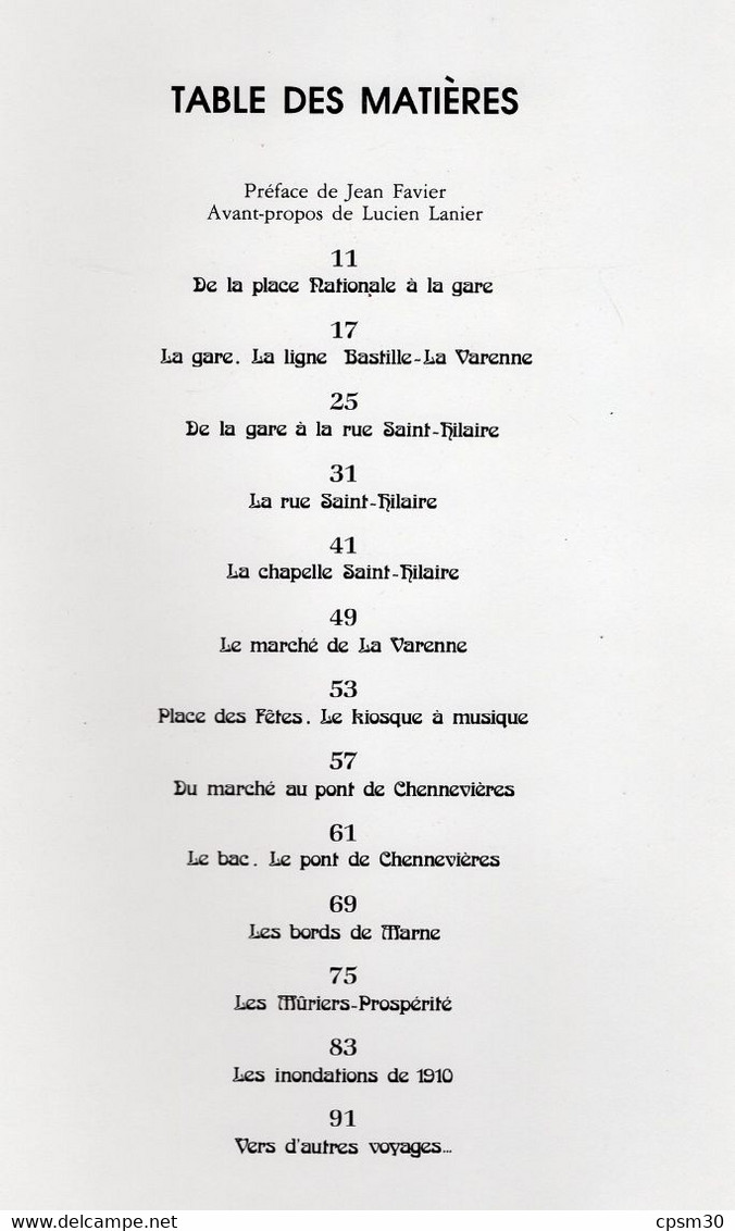 Livre - St MAUR-des-FOSSES, La Varennes-St-Hilaire Et Les Muriers, 94 Pages, 1988 - Ile-de-France