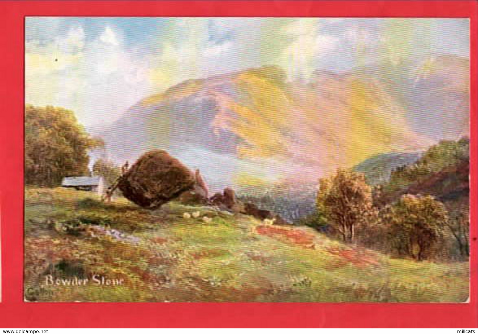 GALLON      LAKE DISTRICT CUMBRIA   BOWDER STONE - Borrowdale