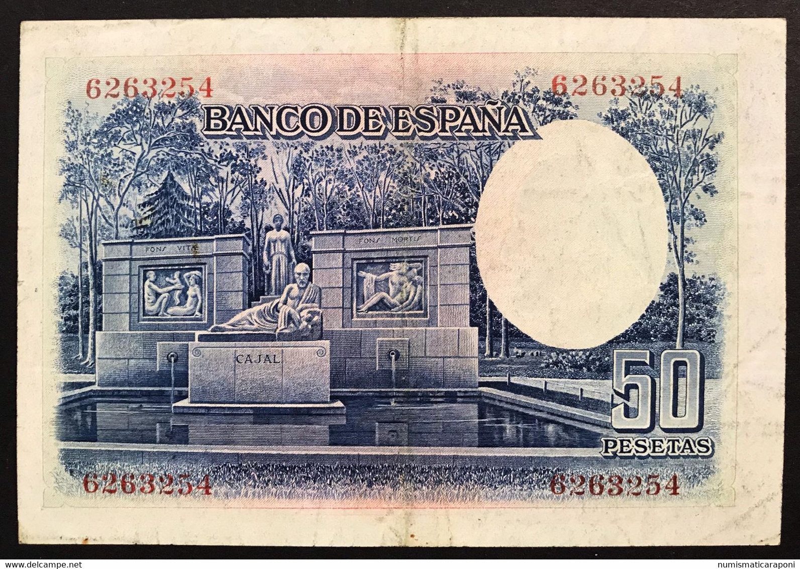 Spagna Espana Espagne 50 Pesetas 1935 KM#88 Bb+ LOTTO 3810 - 500 Peseten