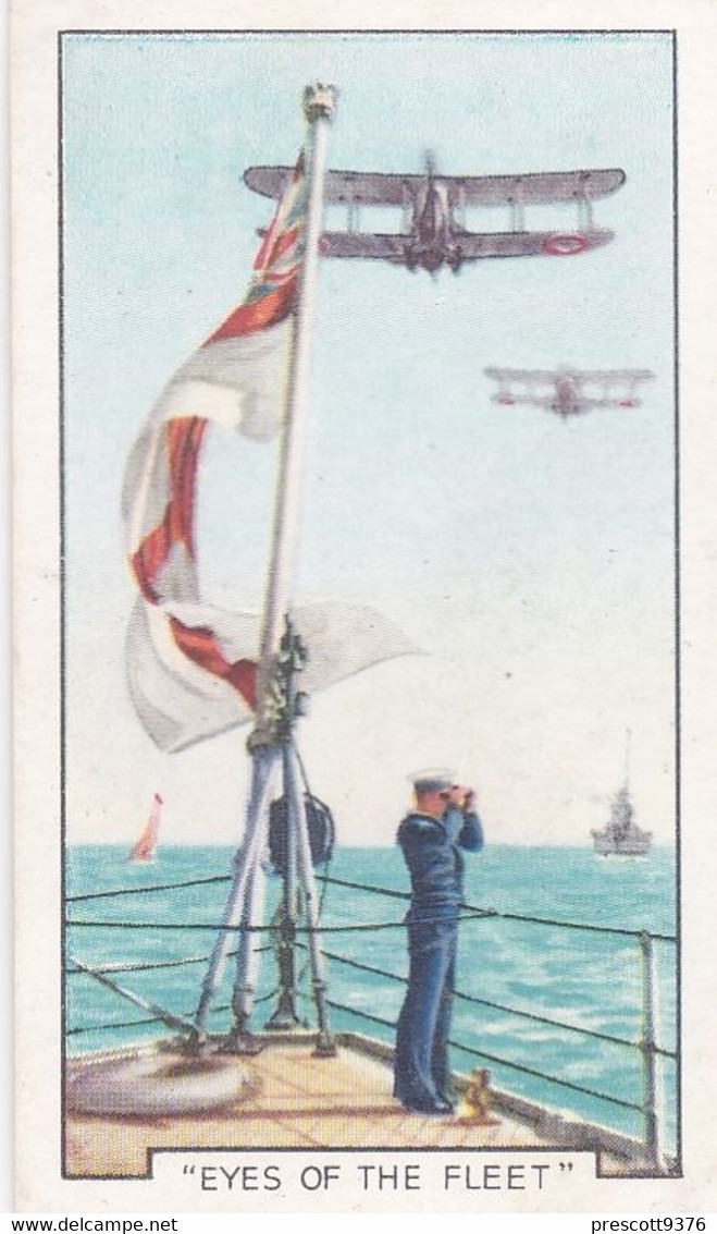 The Navy 1937 - 26 Eyes Of The Fleet - Gallaher Cigarette Card - Original - Military - Gallaher