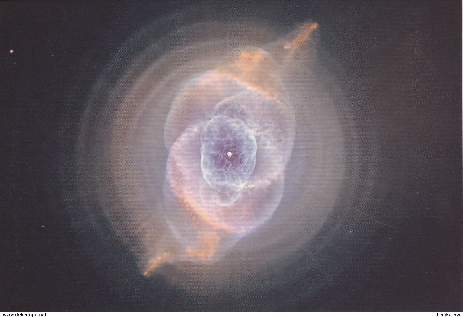 Postcard - Archives Of Nasa - NGC 6543 Also Known As The Cat's Eye Nebula - New - Astronomie