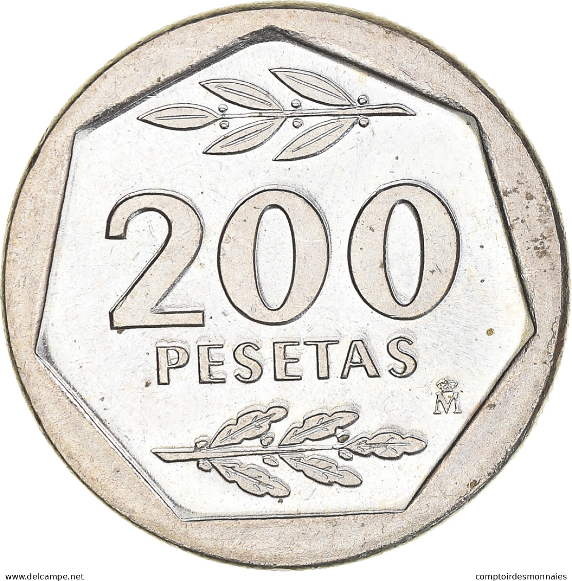 Monnaie, Espagne, Juan Carlos I, 200 Pesetas, 1988, SUP, Cupro-nickel, KM:829 - 200 Pesetas