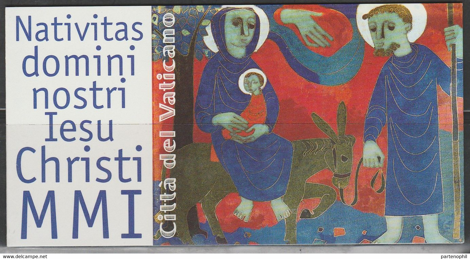 Vaticano 2001 - Natale Christmas Libretto Booklet MNH - Markenheftchen