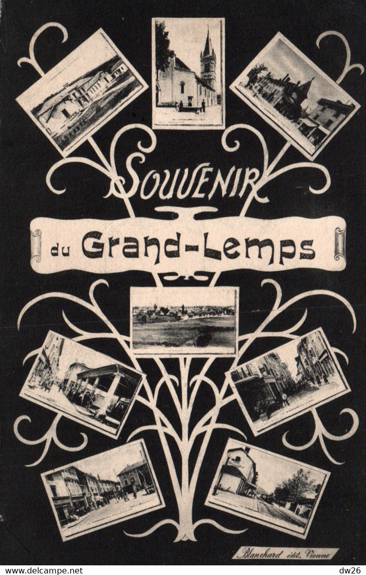 Souvenir Du Grand-Lemps (Isère) Multivues - Edition Blanchard - Carte Non écrite - Souvenir De...