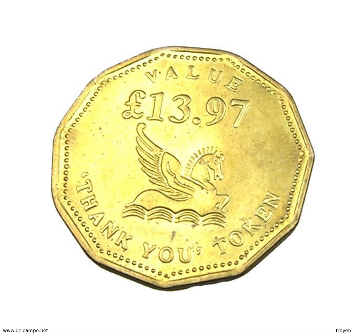 Token - Angleterre   - 13,97 £ - Laiton - Sup - - Profesionales/De Sociedad